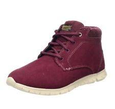 REGATTA *Marine*Burgundy Suede Lace-Up Waterproof Thermo Ankle Boots Sz 3/36 NEW