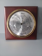 Vintage Weathermaster Barometer Millibars Inches Weather Predictor 