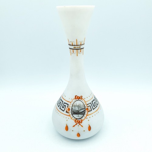 Antique opaline vase - antique, french