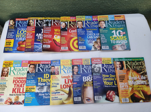 Readers digest magazines 2006 - readers,