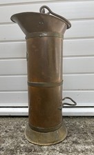 Vintage Brass & Copper Coal