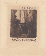 Exlibris Bookplate Radierung