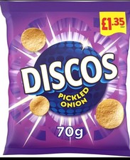 Discos Pickled Onion Crisps 16
