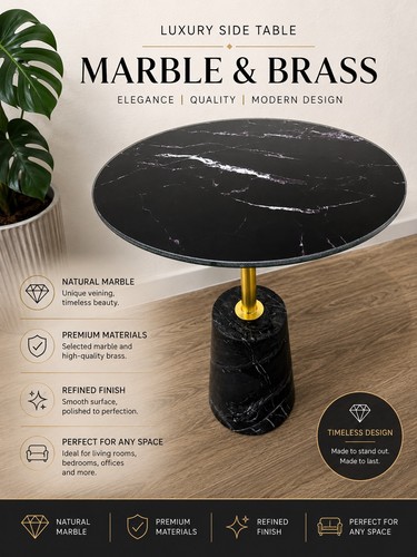 John lewis marble side - lewis, table