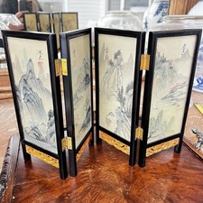 Chinese Miniature 4 Panel