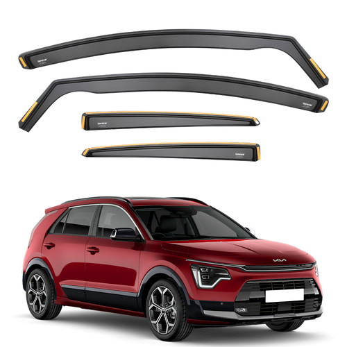 Ispeed wind deflectors - for, kia