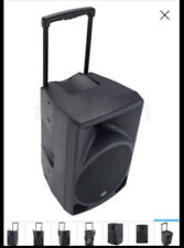 Battery Powered Portable PA system plus Mics for Hire. Also Powered PA System.