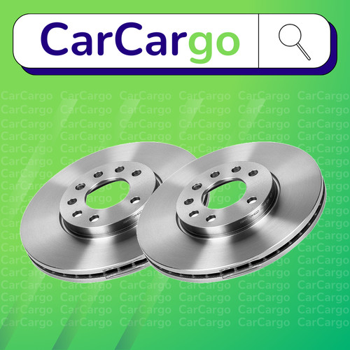 Vented front brake discs - vented,