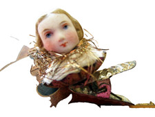 Antique porcelain doll  head