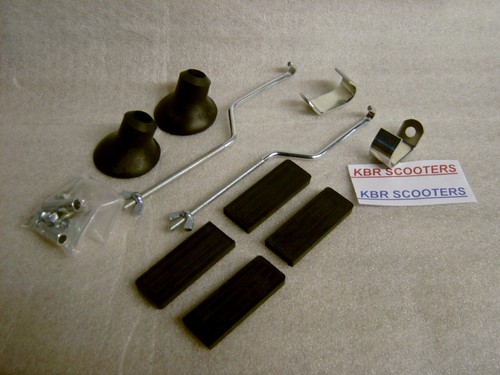 Cuppini front rack - front, fixing
