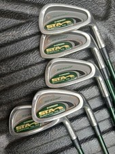 DUNLOP STA OVERSIZED GRAPHITE SHAFTED IRONS - RIGHT HANDED - VERY GOOD CONDITION