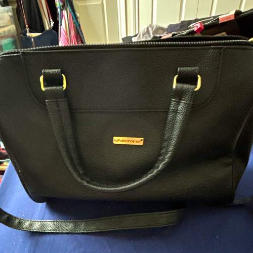 Nathalie andersen black faux - nathalie,