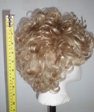 Wig Women Short Curly Blonde