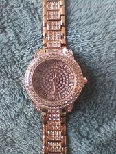 Rose Gold Ladies Diamonte