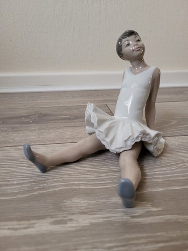 Vintage porcelain ballerina - vintage,