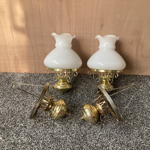 Vintage oil lamp - oil, hanging