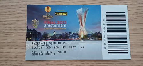Ticket 2013 benfica vs - sl,