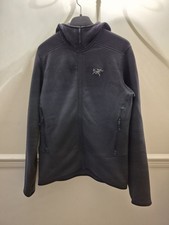 Mens ARCTERYX hoodie Fleece. Grey. Size. Medium. Full Zip. Good Condition