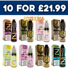 Zeus Juice® 10ml Premium E-LIQUID 50PG/50VG All New Series - Best Seller Flavors