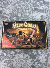Vintage Hero Quest Advanced Quest MB Game Used Complete Good clean condition