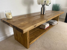 Coffee Table -  Rustic Solid
