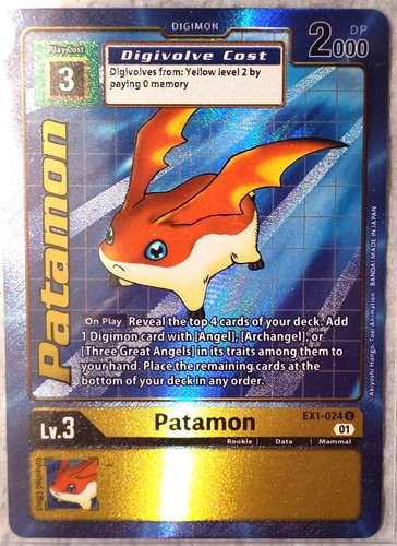 Digimon ccg patamon - digimon,