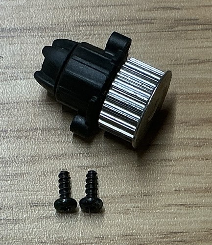 End cog front roller brush - end, to