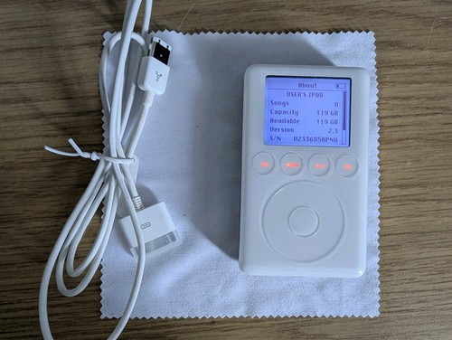 Ipod 3rd gen classic 40gb - 3rd,
