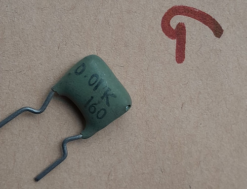 Vintage capacitor 0 010uf - capacitor, 0.010uf