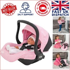 Joie Pink Doll Car Seat - Soft