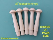 Shaker Pegs 3-3/8'' Birchwood