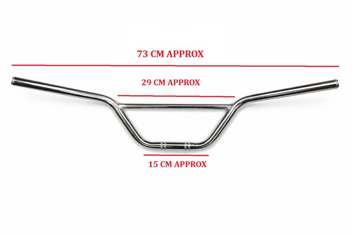 Chrome handlebars for royal - chrome,