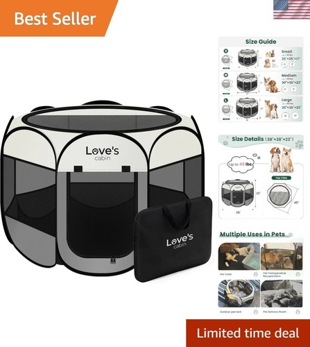 Pet puppy dog playpen large - pet,