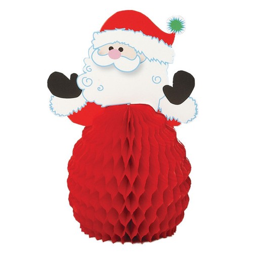 Pack santa honeycomb - santa,