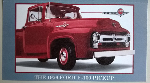 Ford 100 pickup - f-100,