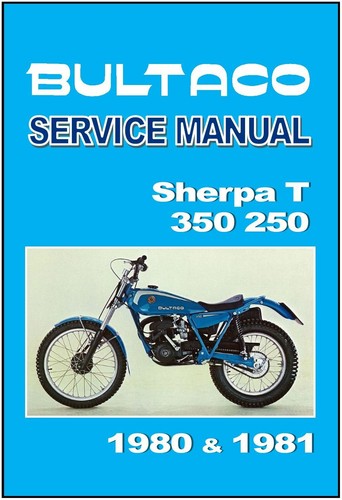 Bultaco workshop manual sherpa - manual,