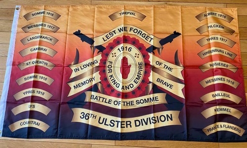 New 36th ulster division flag - 36th,