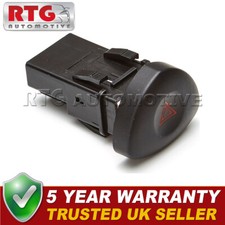Hazard Warning Switch Button Fits Renault Clio (Mk2) 1.6