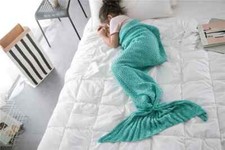 Mermaid tail Knit Blanket Age