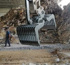 excavator selector grab waste scrap demolition for 360 diggers inc pins inc vat