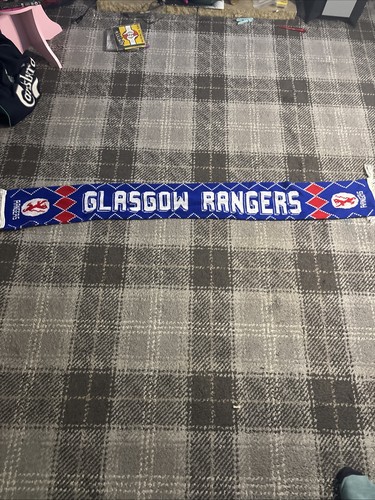 Rangers retro football scarf - retro,