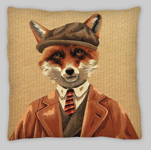 Steampunk fox double - , sided