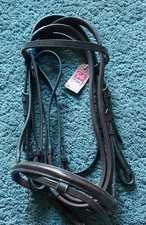 Jeffries Falcon Flash Pony Bridle,  Brown New old stock