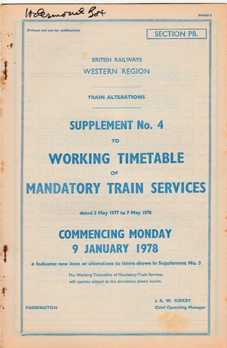 British railways western - british,