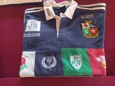 British Lions Training Shirt 1997 Signed By John Bentley