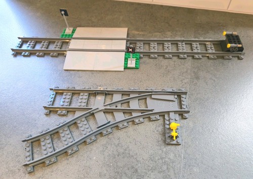 Lego train switching - lego, switching/crossing