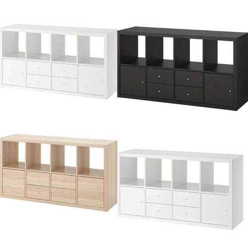 Kallax shelving unit with - kallax,