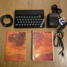 Sinclair ZX Spectrum 48k Computer Issue 2 Vintage Tested & Working