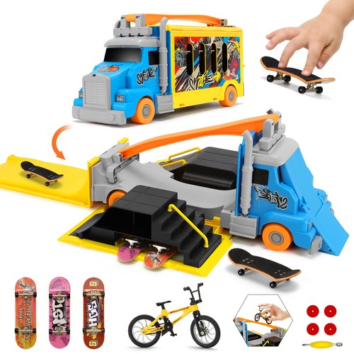 Finger skateboard park set - finger,