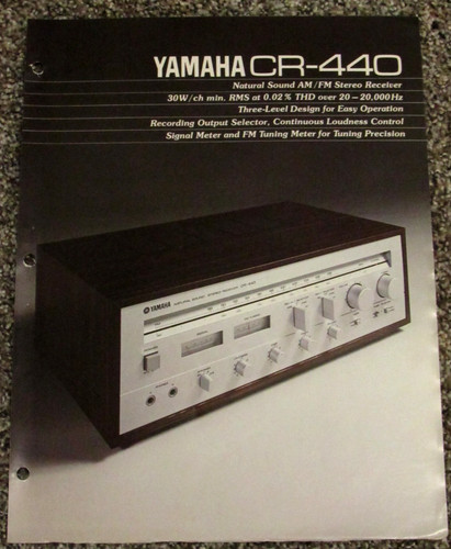 Yamaha 440 fm stereo - cr-440,